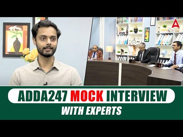 Adda247 Mock Interview With Expert | SBI PO Mock Interview in English