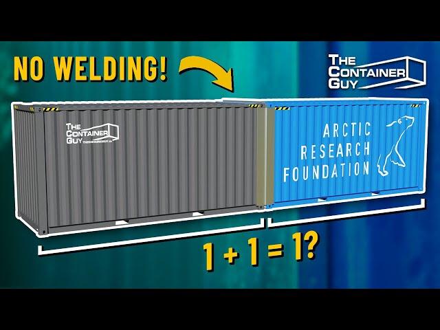 We Connected Two Shipping Containers End To End - Tour the Final Modification