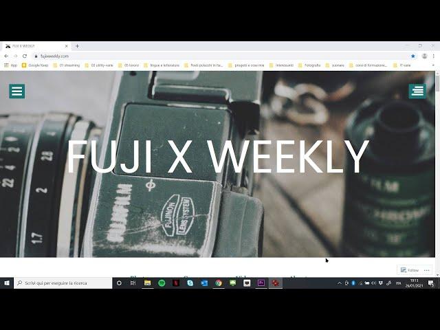 FujiXWeekly il miglior sito per le simulazioni pellicola