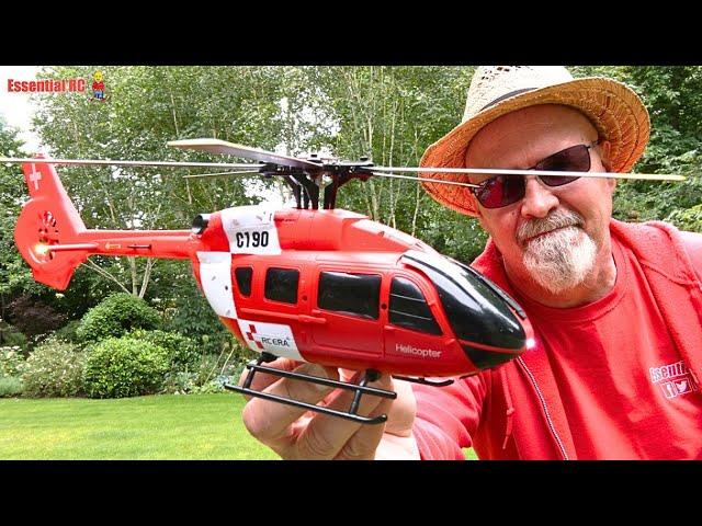 So Easy to Fly ! RC ERA C190 H145 RC Helicopter with 6-Axis Altitude Hold Optical Flow Positioning