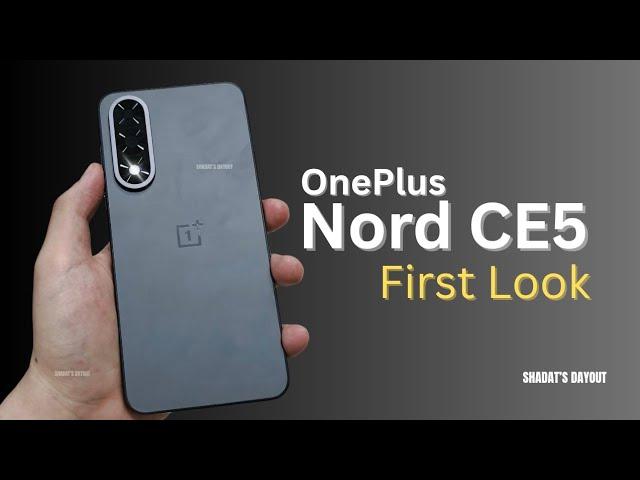 OnePlus Nord CE5 First Look, Features, Specs, Price, Release Date