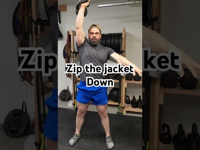 Zip Your Kettlebell Down for an Easier Snatch            #kettlebell #fitness #snatch #strongfirst