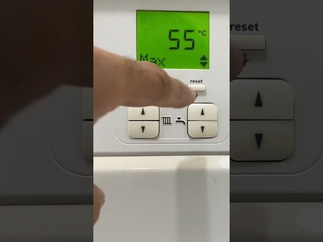 How to - Worcester Bosch Greenstar i , Maximum / Minimum output mode