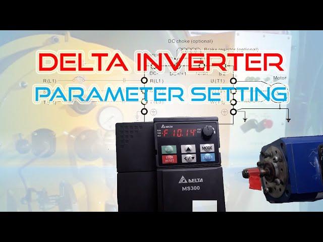 Delta Inverter Parameter Setting With Initialization @FlowChart