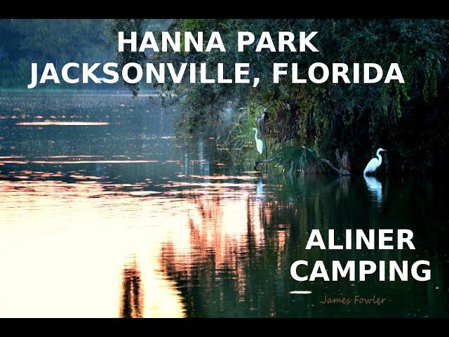 Hanna Park Camping Trip, Jacksonville Florida, Aliner Camping