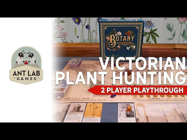 Botany Board Game | Playthrough | 2 Players