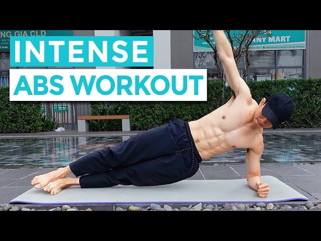 7 Phút Tập Bụng Cường Độ Cao | 7 Min Intense Abs Workout