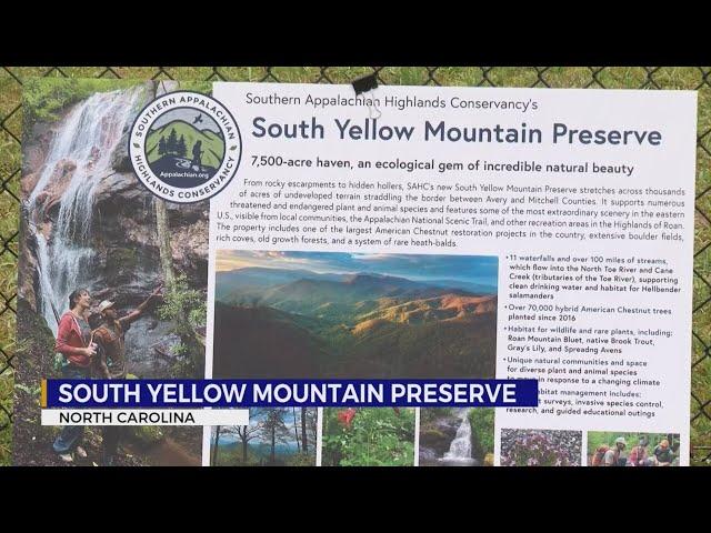 7,500-acre donation creates new South Yellow Mountain Preserve