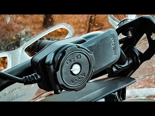 Downsides of QUAD LOCK motorcycle mount