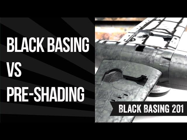 Black Basing 201: Preshading vs. Black Basing