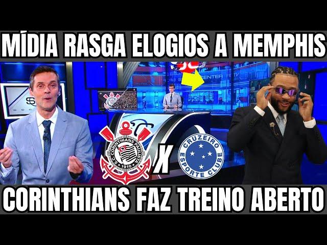 SPORTCENTER! MÍDIA RASGA ELOGIOS A MEMPHIS! TALISCA NO TIMÃO! NOTICIAS DO CORINTHIANS