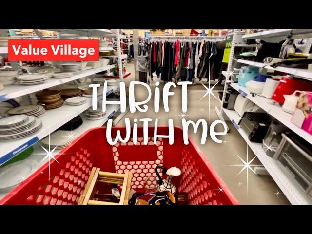 Thrift With Me | Thrifting Value Village For My Etsy Vintage Shop & Vintage Booth 