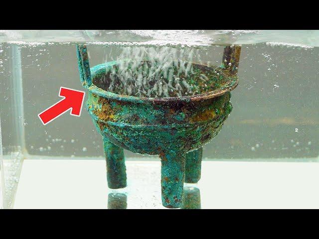 Restoration of 300-year-old antique bowl | Crazy Polishing