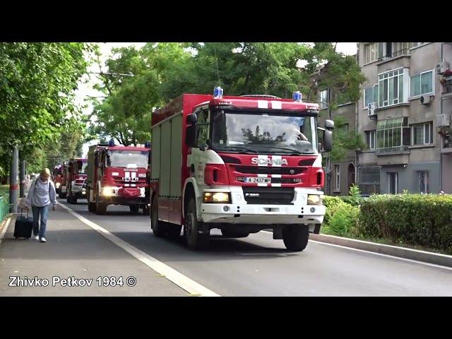 Парад на пожарна и спасителна техника на РДПБЗН- гр.Бургас - 13.09.2022год.