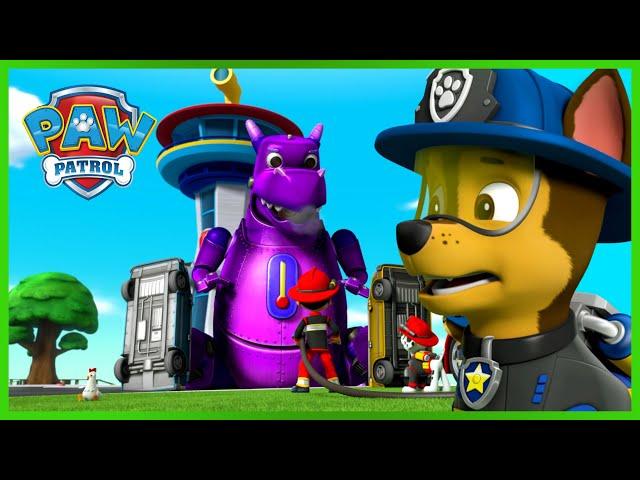 ¡Los cachorros detiene a un monstruo de película y mucho más! - Compilación de PAW Patrol Español