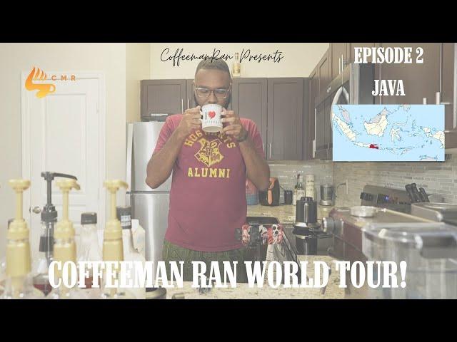Taste Testing Coffee from Java | CoffeeMan Ran World Tour! EP. 2