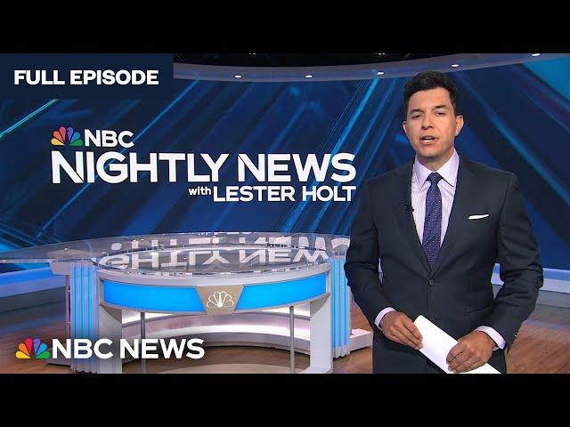 Nightly News Full Broadcast - Aug. 26