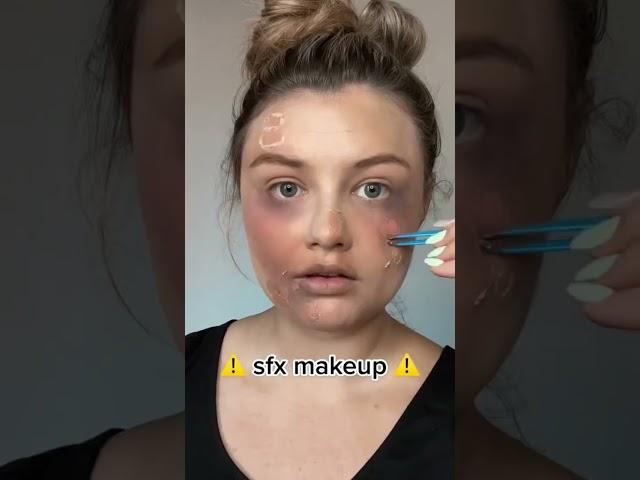 Makeup phobias tutorial #halloween #halloweenmakeuplook #creativemakeup #scary #shorts #makeupshort