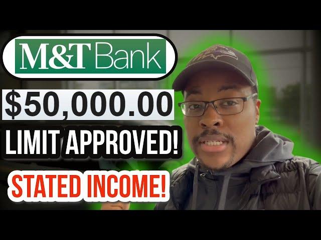 $50k Credit Card and $70k BLOC Approved Very Easily!