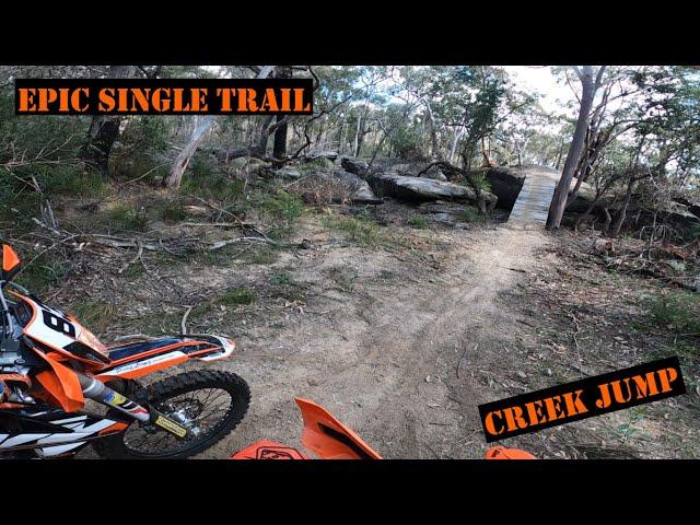 Enduro Creek Jump With Epic Single trail Loop