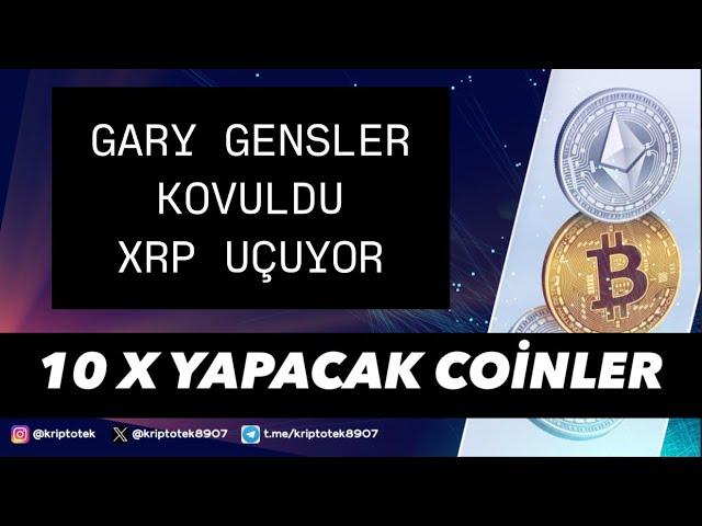 [CANLI]  XRP DE GARY GENSLER FİYATLAMASI ! GÜZEL HABERLER PEŞPEŞE GELİYOR ! ALTCOİN İNCELEMESİ