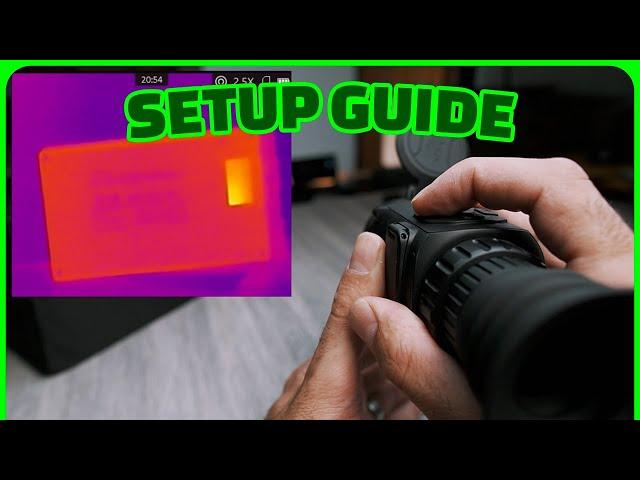 AGM TS19-256 Thermal Scope Setup and Buttons GUIDE