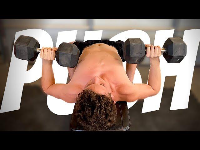 MY FULL PUSH WORKOUT | MUSCLE BUILDING