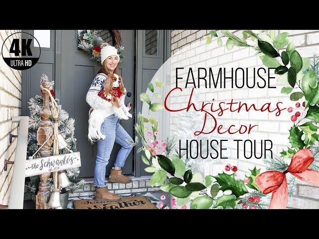 *NEW* 2022 Farmhouse CHRISTMAS DECOR House Tour! kateschwanke