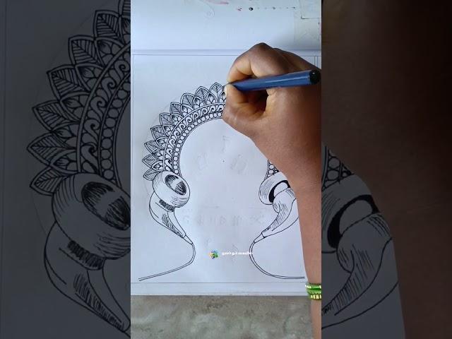 Easy and simple mandala for beginners || mandala art for beginners and kids