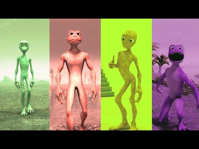 Baby Calm Down Full HD Selena Gomez Rema Official Music  Video Multi Color Alien Part (95)