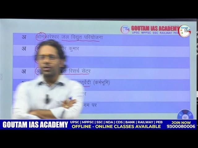 MPPSC | GS & GK Class | Siddharth Goutam Sir | Goutam IAS Academy