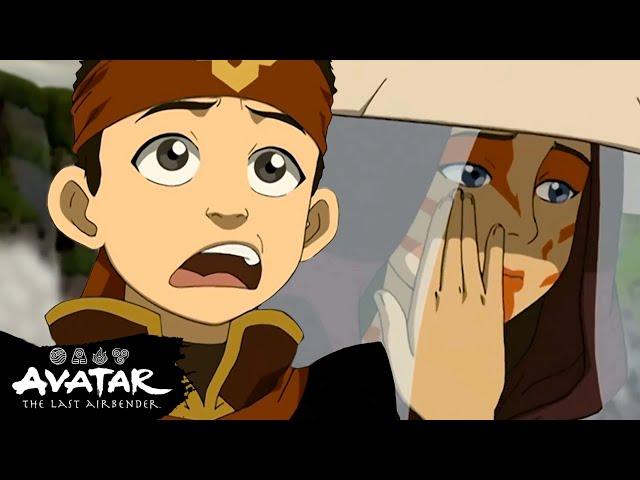 Aang Discovers Katara's Secret  | "The Painted Lady" Full Scene | Avatar: The Last Airbender