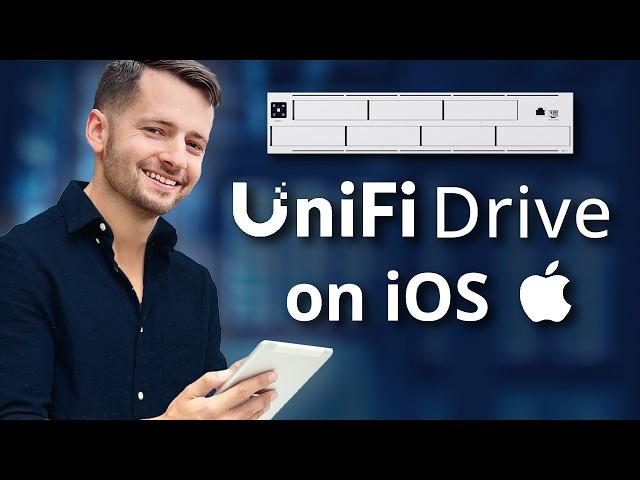 How to View UniFi Drive Files on iPhone iPad in iOS Files | Ubiquiti UNAS Pro Tutorial