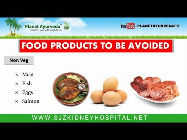 Diet in kidney failure - Avoid and Recommended Foods