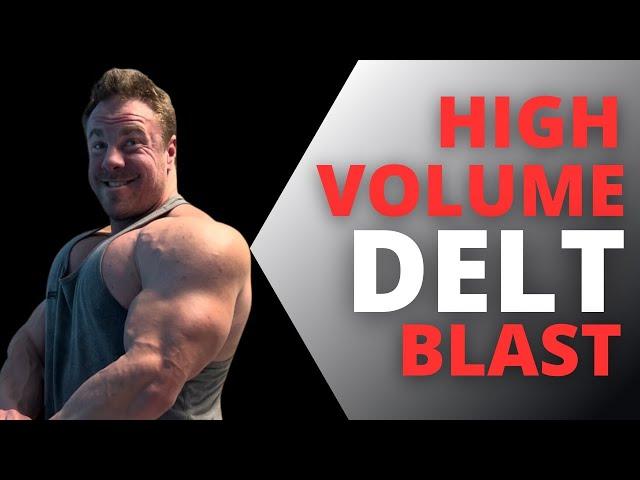 6 Exercise Workout for Capped Delts (Get HUGE Shoulders)