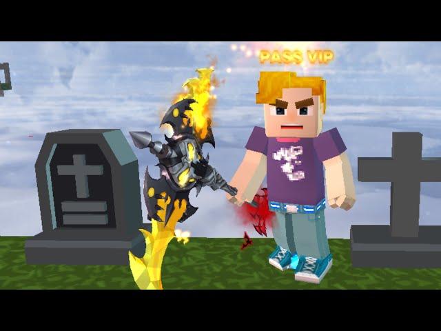 New Death Scythe and Bat Bow in SkyBlock Halloween Event! (Blockman Go)