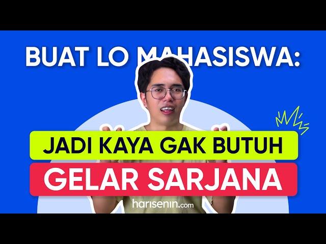 Ini Cara Gue Jadi Kaya Tanpa Kuliah | Financial Freedom di Umur 30