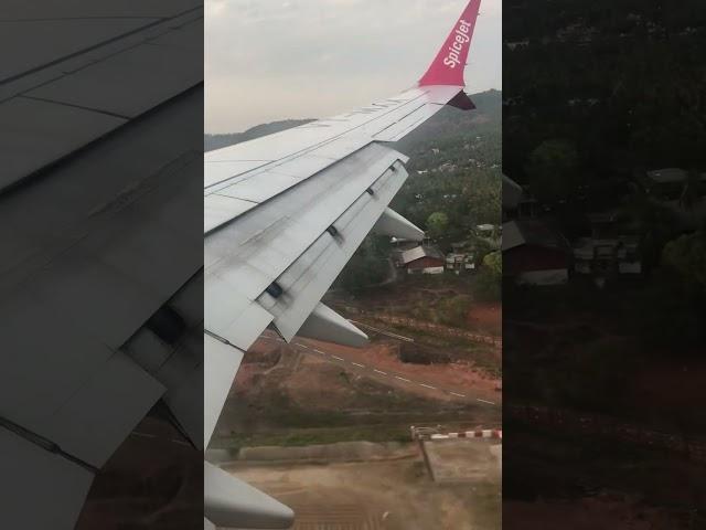 Flight landing in Calicut airport  from Dubai to Calicut