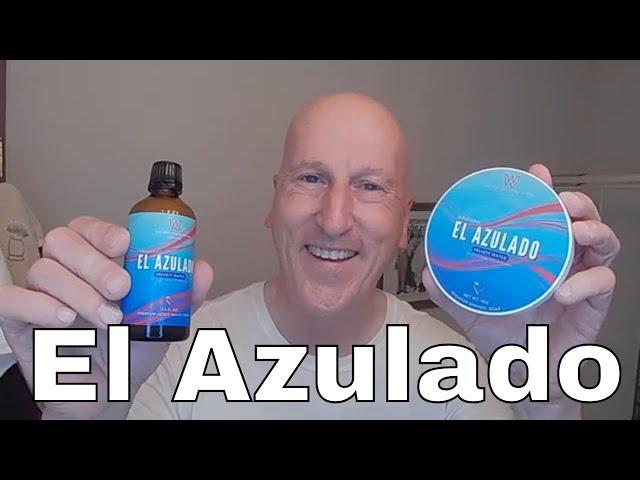 An Evening Head Shave with El Azulado Shave Soap the Blue One