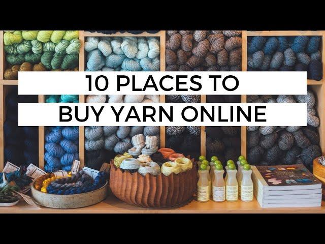 [CROCHET FOR BEGINNERS] 10 Places to Buy Yarn Online - Yarn Snob Approved!