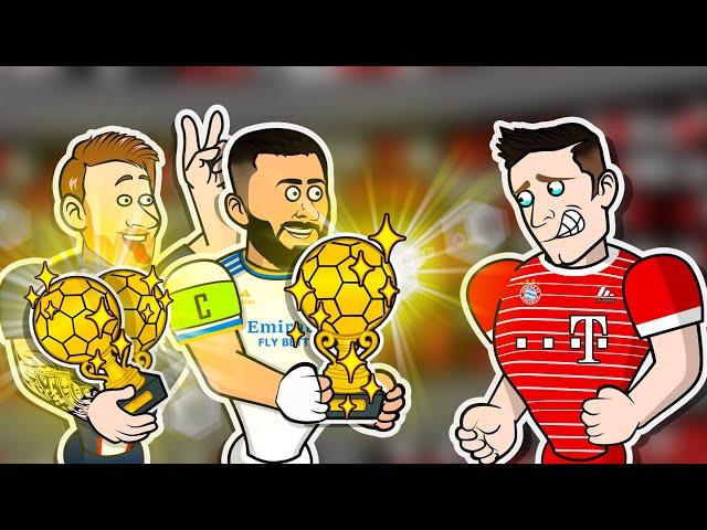 Lewandowski "Wait me, Karim Benzema" Ballon d'Or 2022