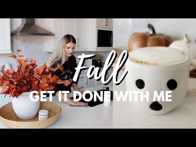 Fall Get it All Done With Me 2022 | Cozy fall clean with me | Lovevery Giveaway