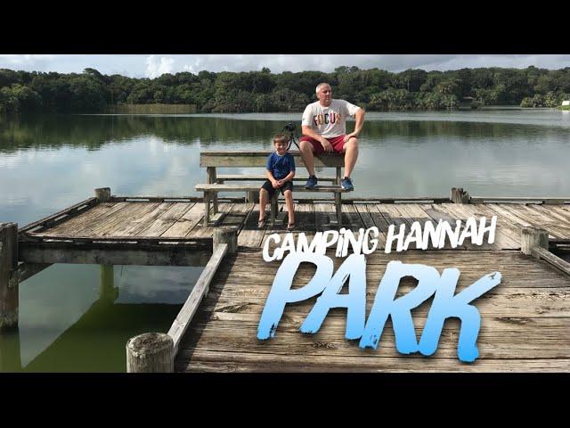 Camping Hannah Park (Kathryn Abbey Hanna Park, FL) #floridalife