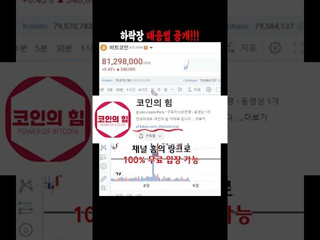 코인 단타에 관심 있으신 분들은 소통방 구경이라도 해보세요! 단기 코인은 영상 제목 위에 본 영상에서 체크하세요!