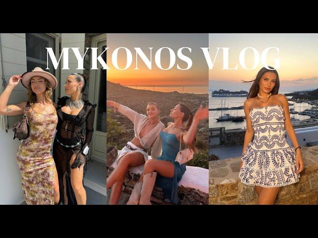 IS MYKONOS ONLY GOOD IF YOU'RE RICH?  Travel vlog | party | Best restaurant + more