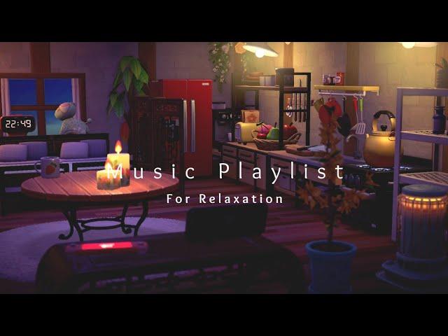 Cozy Room • Music Playlist + Ambient sounds • For Relaxation/Study 