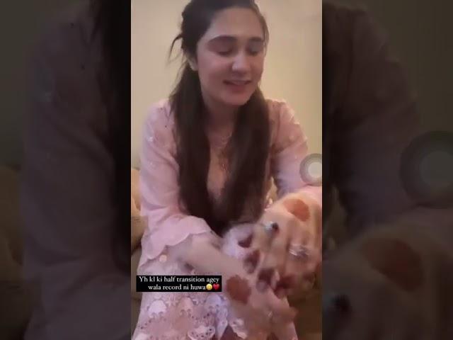 Merium pervaiz latest story #meriumpervaiz #pasoori #meriumkatarka #1million