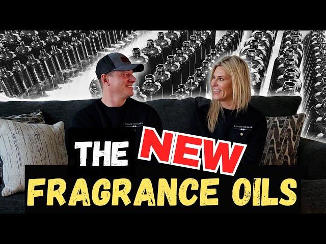 NEW FRAGRANCE OILS by Black Tie Barn | Candle Making Fragrance Oils (The Launch Story)