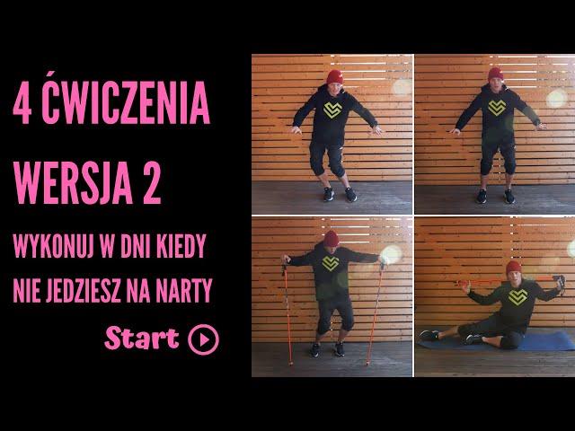 4 ćwiczenia do wykonania w domu przed nartami (wersja 2)