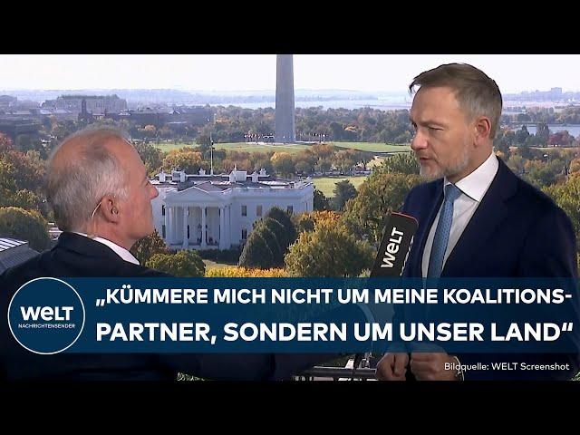 SCHOCK BEI STEUERSCHÄTZUNG: Finanzminister Lindnder offenbart Milliardenloch! | WELT Interview